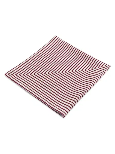 L'Objet Concorde 4-Piece Stripe Linen Sateen Napkin Set | Thumbnail 3 L'Objet Concorde 4-Piece Stripe Linen Sateen Napkin Set | Thumbnail 3