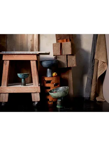 L'Objet Atelier Terra Bowl On Stand | Thumbnail 5 L'Objet Atelier Terra Bowl On Stand | Thumbnail 5
