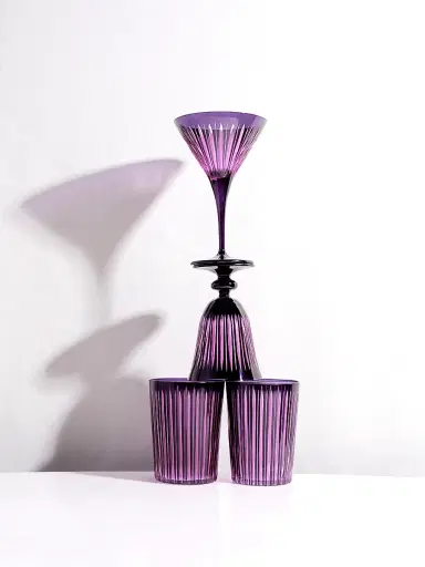L'Objet Prism 4-Piece Highball Glass Set | Thumbnail 9 L'Objet Prism 4-Piece Highball Glass Set | Thumbnail 9