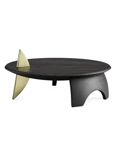 L'Objet Kelly Behun Leaf Flat Platter On Stand | Thumbnail 2 L'Objet Kelly Behun Leaf Flat Platter On Stand | Thumbnail 2