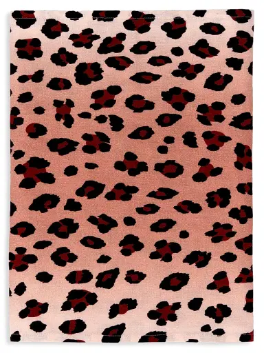 L'Objet Leopard Linen Sateen Table Runner | Thumbnail 2 L'Objet Leopard Linen Sateen Table Runner | Thumbnail 2