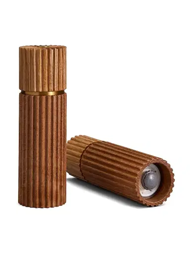 L'Objet Atelier Ionic Wood Salt & Pepper Mills | Thumbnail 2 L'Objet Atelier Ionic Wood Salt & Pepper Mills | Thumbnail 2