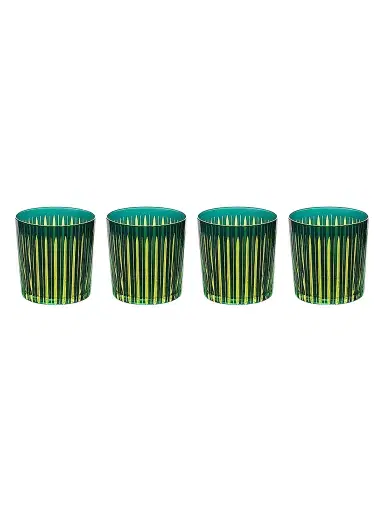L'Objet Prism 4-Piece Double Old-Fashioned Glass Set | Thumbnail 1 L'Objet Prism 4-Piece Double Old-Fashioned Glass Set | Thumbnail 1
