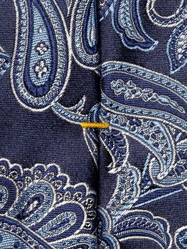 Eton Men's Paisley Silk Tie | Thumbnail 3 Eton Men's Paisley Silk Tie | Thumbnail 3