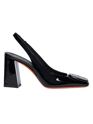 Santoni Women's Peaches 85MM Patent Leather Slingback Pumps | Thumbnail 1 Santoni Women's Peaches 85MM Patent Leather Slingback Pumps | Thumbnail 1