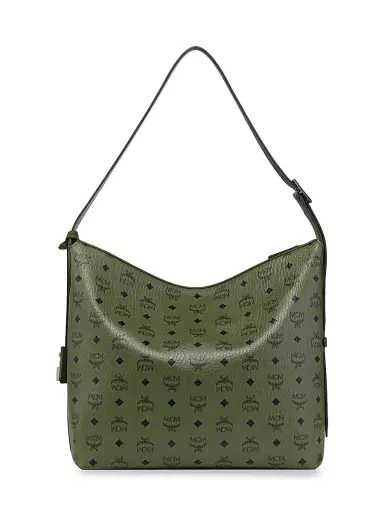 MCM Women's Large Aren Visetos Hobo Bag | Thumbnail 4 MCM Women's Large Aren Visetos Hobo Bag | Thumbnail 4