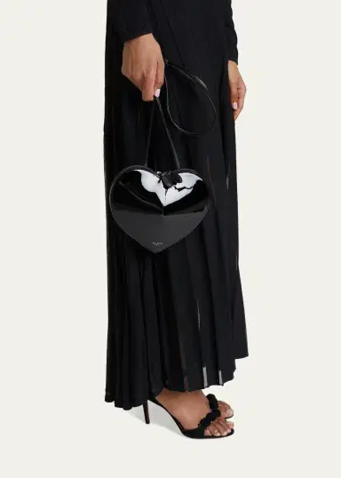Alaïa Le Coeur Crossbody Bag in Patent Leather | Thumbnail 2 Alaïa Le Coeur Crossbody Bag in Patent Leather | Thumbnail 2