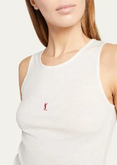 Saint Laurent Undershirt Tank Top | Thumbnail 5 Saint Laurent Undershirt Tank Top | Thumbnail 5