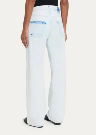 MM6 MAISON MARGIELA Boyfriend Acid Wash Jeans | Thumbnail 3 MM6 MAISON MARGIELA Boyfriend Acid Wash Jeans | Thumbnail 3
