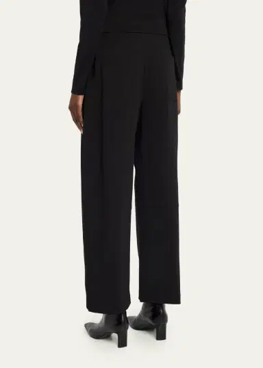Lafayette 148 New York Walker Cropped Barrel-Leg Pants | Thumbnail 3 Lafayette 148 New York Walker Cropped Barrel-Leg Pants | Thumbnail 3