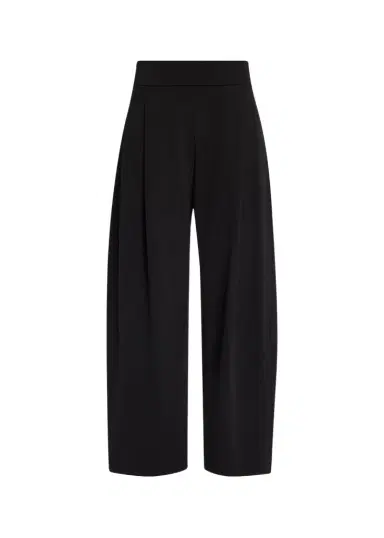 Lafayette 148 New York Walker Cropped Barrel-Leg Pants | Thumbnail 1 Lafayette 148 New York Walker Cropped Barrel-Leg Pants | Thumbnail 1