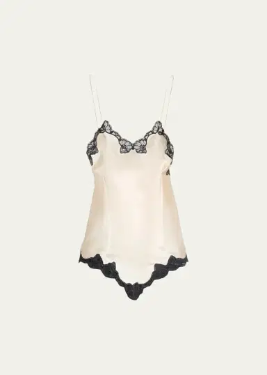 Isabel Marant Amael Lace-Trim Silk Cami Top | Thumbnail 6 Isabel Marant Amael Lace-Trim Silk Cami Top | Thumbnail 6