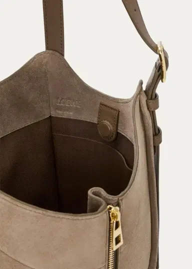 Loewe Hammock Flip Suede Top-Handle Bag | Thumbnail 3 Loewe Hammock Flip Suede Top-Handle Bag | Thumbnail 3