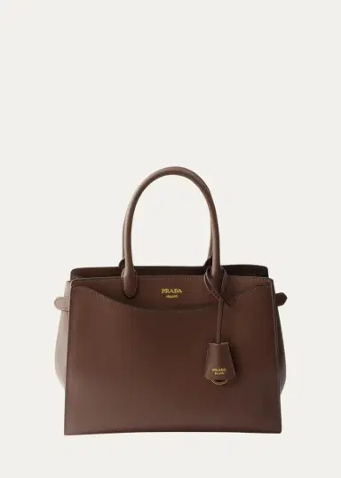 Prada Prelude Leather Top Handle Bag | Thumbnail 4 Prada Prelude Leather Top Handle Bag | Thumbnail 4