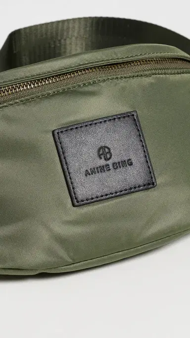 Anine Bing Leon Small Nylon Waist Bag | Thumbnail 5 Anine Bing Leon Small Nylon Waist Bag | Thumbnail 5