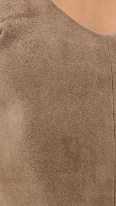 St. Agni Suede Low Back Tie Top | Thumbnail 6 St. Agni Suede Low Back Tie Top | Thumbnail 6