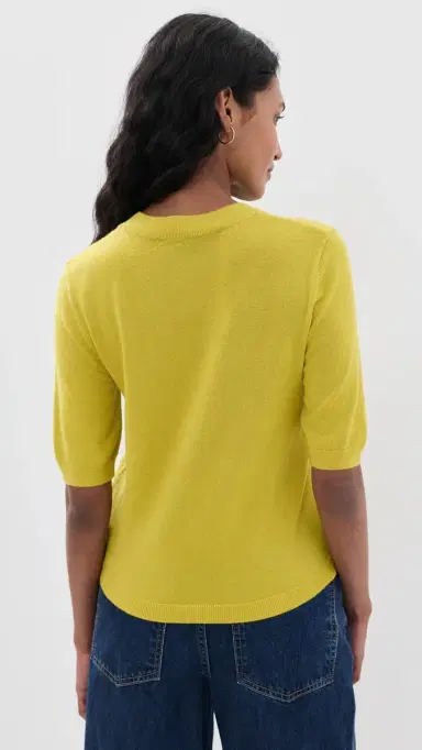 Secular Fitted Wool Crew Sweater | Thumbnail 3 Secular Fitted Wool Crew Sweater | Thumbnail 3