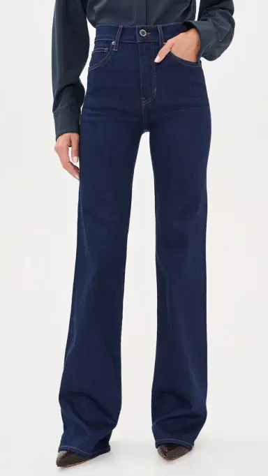 Veronica Beard Jean Crosbie Wide Leg Jeans | Thumbnail 2 Veronica Beard Jean Crosbie Wide Leg Jeans | Thumbnail 2