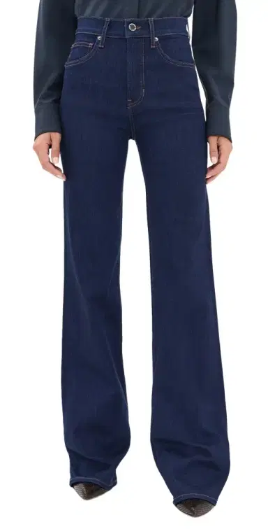 Veronica Beard Jean Crosbie Wide Leg Jeans | Thumbnail 1 Veronica Beard Jean Crosbie Wide Leg Jeans | Thumbnail 1