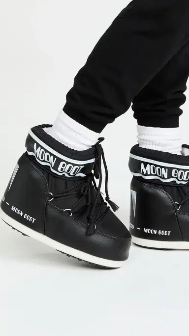 Moon Boot Icon Low Nylon Boots Black 36/38 | Thumbnail 3 Moon Boot Icon Low Nylon Boots Black 36/38 | Thumbnail 3