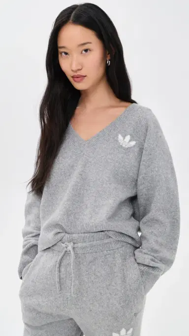 Adidas Essential Knit Crew Sweater | Thumbnail 2 Adidas Essential Knit Crew Sweater | Thumbnail 2