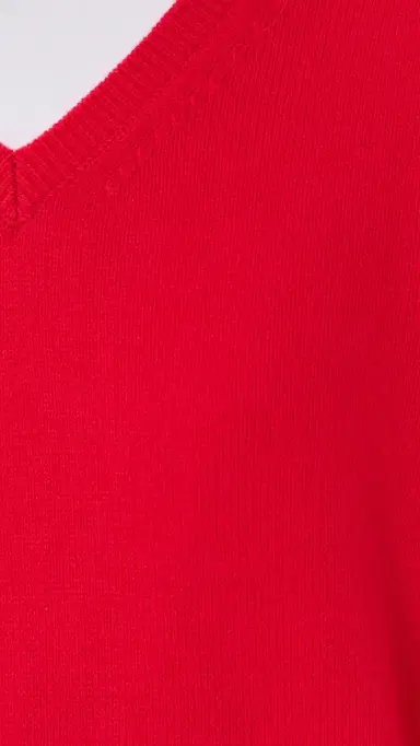 Dunst Cashmere V Neck Sweater Red S | Thumbnail 6 Dunst Cashmere V Neck Sweater Red S | Thumbnail 6