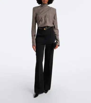 Mugler Scarf-detail blouse | Thumbnail 3 Mugler Scarf-detail blouse | Thumbnail 3
