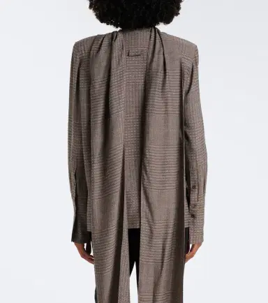 Mugler Scarf-detail blouse | Thumbnail 5 Mugler Scarf-detail blouse | Thumbnail 5