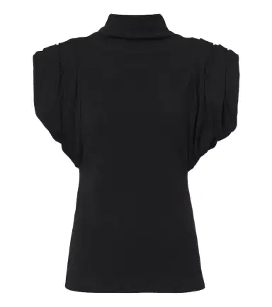Mugler High-neck wool-blend top | Thumbnail 1 Mugler High-neck wool-blend top | Thumbnail 1