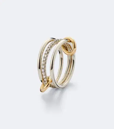 Spinelli Kilcollin Sonny sterling silver and 18kt gold ring with diamonds | Thumbnail 2 Spinelli Kilcollin Sonny sterling silver and 18kt gold ring with diamonds | Thumbnail 2