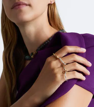 Spinelli Kilcollin Sonny sterling silver and 18kt gold ring with diamonds | Thumbnail 4 Spinelli Kilcollin Sonny sterling silver and 18kt gold ring with diamonds | Thumbnail 4