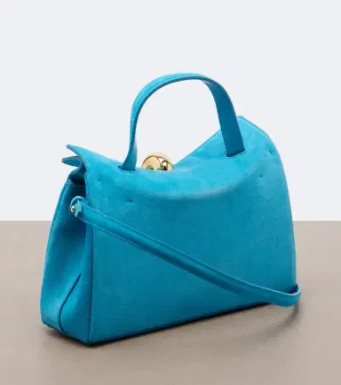 Jacquemus Valérie Small suede top-handle bag | Thumbnail 4 Jacquemus Valérie Small suede top-handle bag | Thumbnail 4