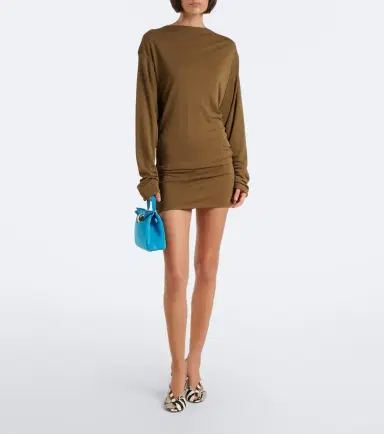 Jacquemus Valérie Small suede top-handle bag | Thumbnail 6 Jacquemus Valérie Small suede top-handle bag | Thumbnail 6