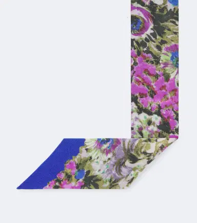 Valentino Garavani Floral silk scarf | Thumbnail 2 Valentino Garavani Floral silk scarf | Thumbnail 2
