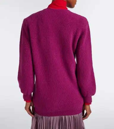 Valentino Oversized virgin wool sweater | Thumbnail 3 Valentino Oversized virgin wool sweater | Thumbnail 3