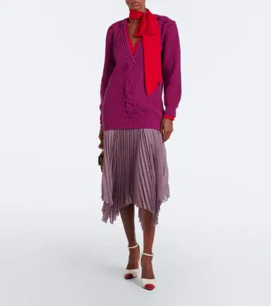 Valentino Oversized virgin wool sweater | Thumbnail 4 Valentino Oversized virgin wool sweater | Thumbnail 4
