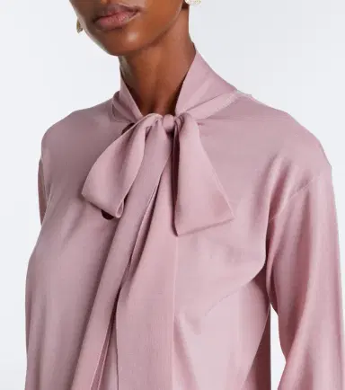 Valentino Tie-neck oversized wool sweater | Thumbnail 5 Valentino Tie-neck oversized wool sweater | Thumbnail 5