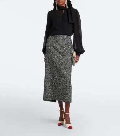 Valentino Silk-blend chiffon blouse | Thumbnail 2 Valentino Silk-blend chiffon blouse | Thumbnail 2