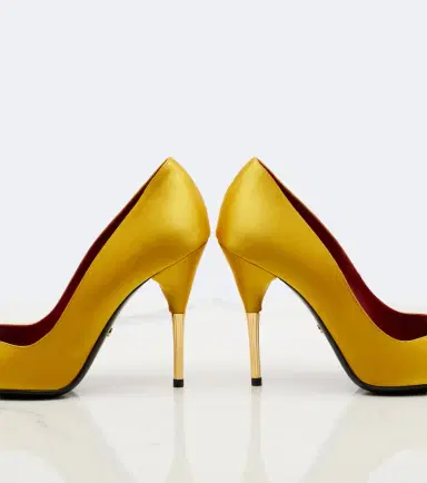 Valentino Garavani Enigme satin pumps | Thumbnail 5 Valentino Garavani Enigme satin pumps | Thumbnail 5