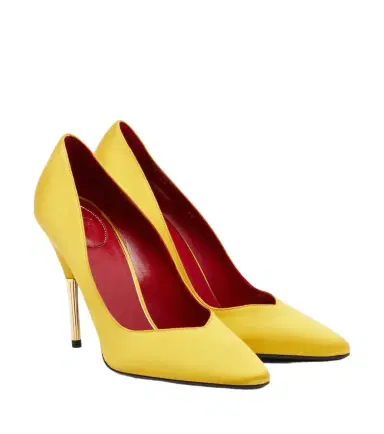 Valentino Garavani Enigme satin pumps | Thumbnail 1 Valentino Garavani Enigme satin pumps | Thumbnail 1