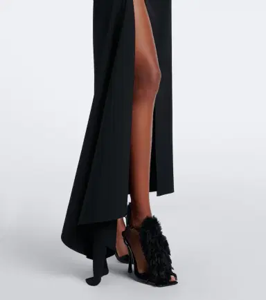 Givenchy Asymmetric wool midi skirt | Thumbnail 5 Givenchy Asymmetric wool midi skirt | Thumbnail 5