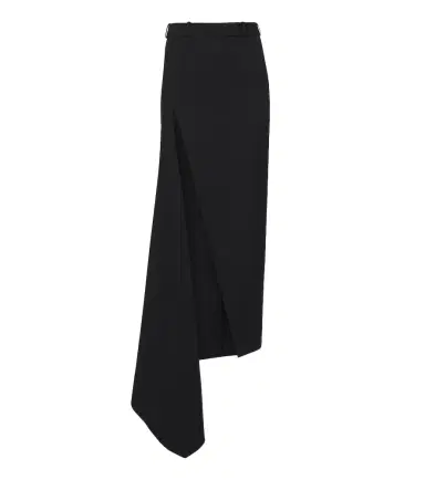 Givenchy Asymmetric wool midi skirt | Thumbnail 1 Givenchy Asymmetric wool midi skirt | Thumbnail 1