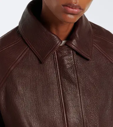 RÓHE Róhe Leather blouson jacket | Thumbnail 3 RÓHE Róhe Leather blouson jacket | Thumbnail 3