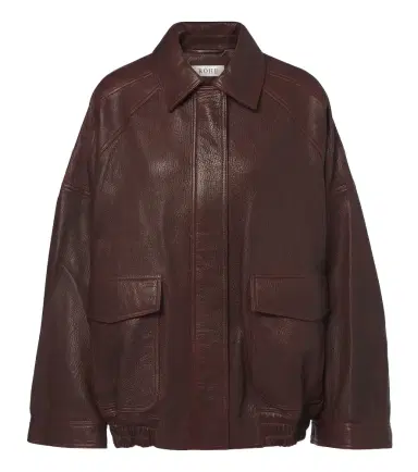 RÓHE Róhe Leather blouson jacket | Thumbnail 1 RÓHE Róhe Leather blouson jacket | Thumbnail 1