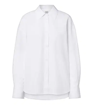 TOTEME Cotton poplin shirt | Thumbnail 1 TOTEME Cotton poplin shirt | Thumbnail 1