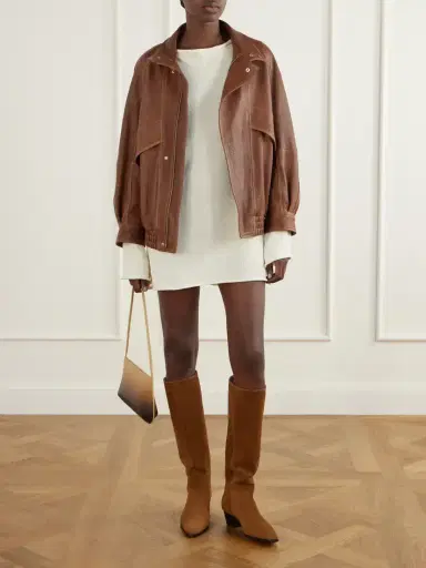 aeyde Medea 40 Suede Knee Boots | Thumbnail 4 aeyde Medea 40 Suede Knee Boots | Thumbnail 4