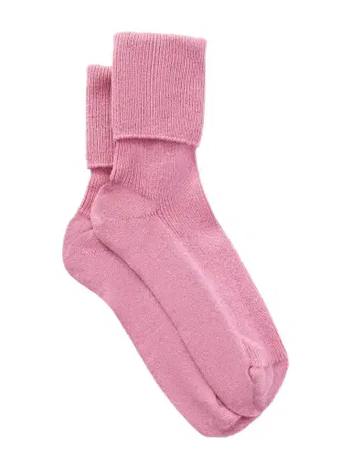 Johnstons of Elgin Ribbed Cashmere-blend Socks | Thumbnail 1 Johnstons of Elgin Ribbed Cashmere-blend Socks | Thumbnail 1