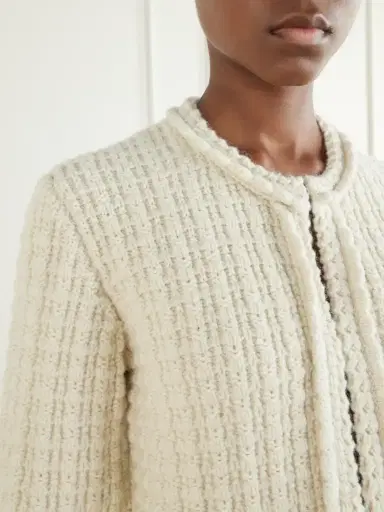 Isabel Marant Bouclé Wool And Alpaca-blend Cardigan | Thumbnail 5 Isabel Marant Bouclé Wool And Alpaca-blend Cardigan | Thumbnail 5