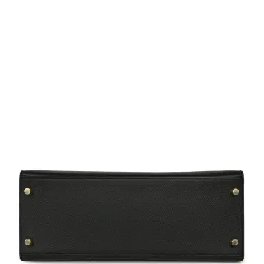 HERMÈS Pre-owned Hermes Kelly Sellier 28 Black Epsom Gold Hardware | Thumbnail 6 HERMÈS Pre-owned Hermes Kelly Sellier 28 Black Epsom Gold Hardware | Thumbnail 6