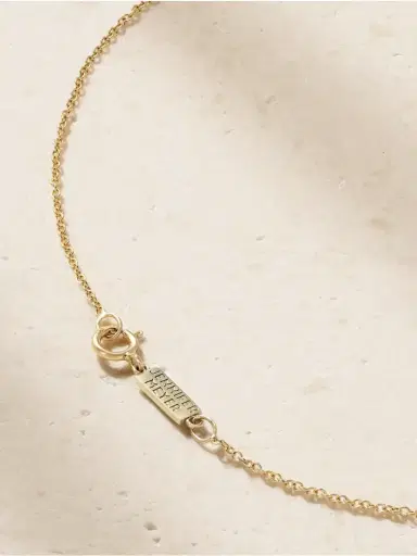 Jennifer Meyer Mini Flower 18-karat Gold, Emerald And Diamond Necklace | Thumbnail 3 Jennifer Meyer Mini Flower 18-karat Gold, Emerald And Diamond Necklace | Thumbnail 3